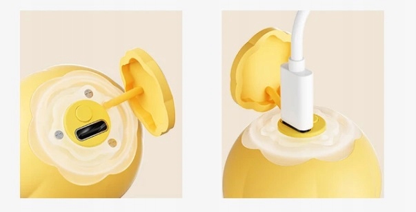 Interaktywna piłka dla kota FD-08 ładowana przez USB żółta RegMag
