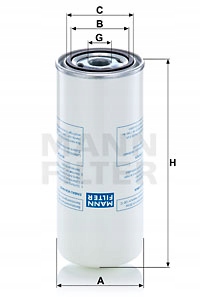 MANN-FILTER LB 962/8 Filtr, technika sprężania pow Marka Mann-Filter