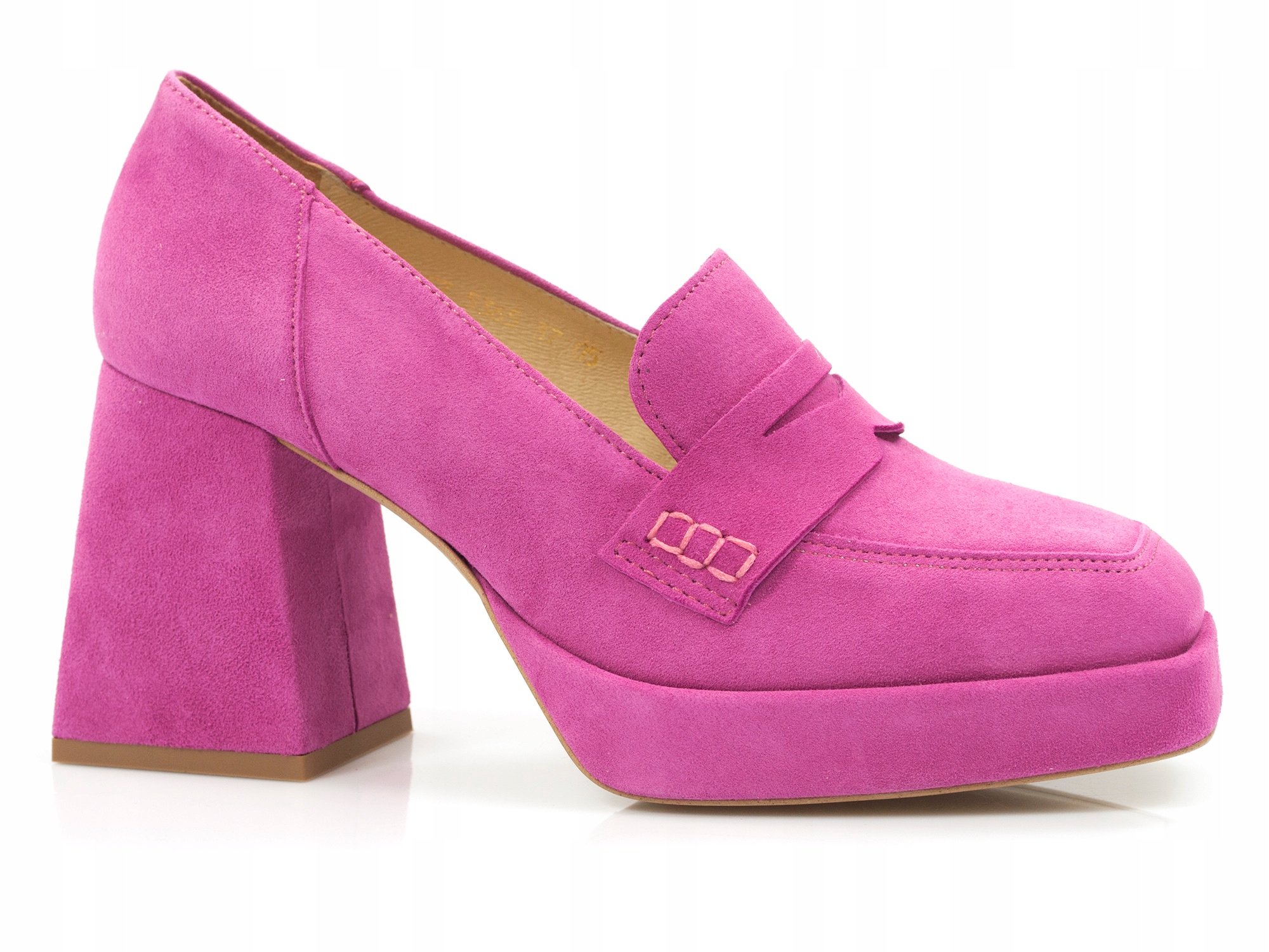 

półbuty damskie Gamis na obcasie i platformie buty