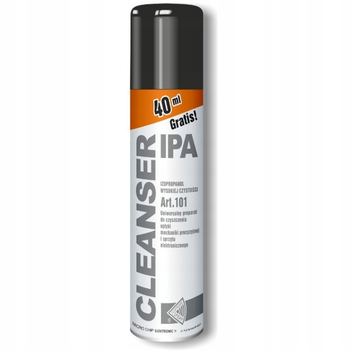 

Cleanser Ipa alkohol izopropylowy spray 100ml