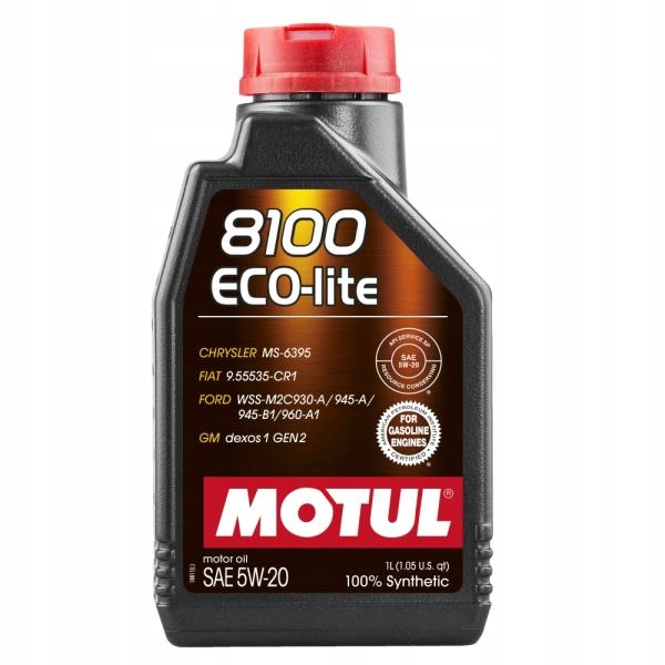 Olej Motul 8100 ECO-lite 5W20 1L 109102