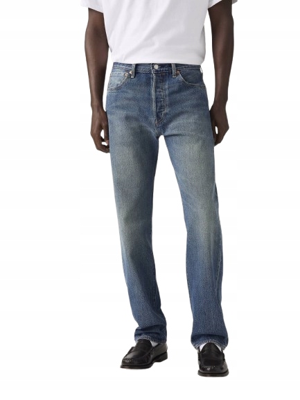 Jeansy regular fit męskie Levi`s 501 Original 00501-3785