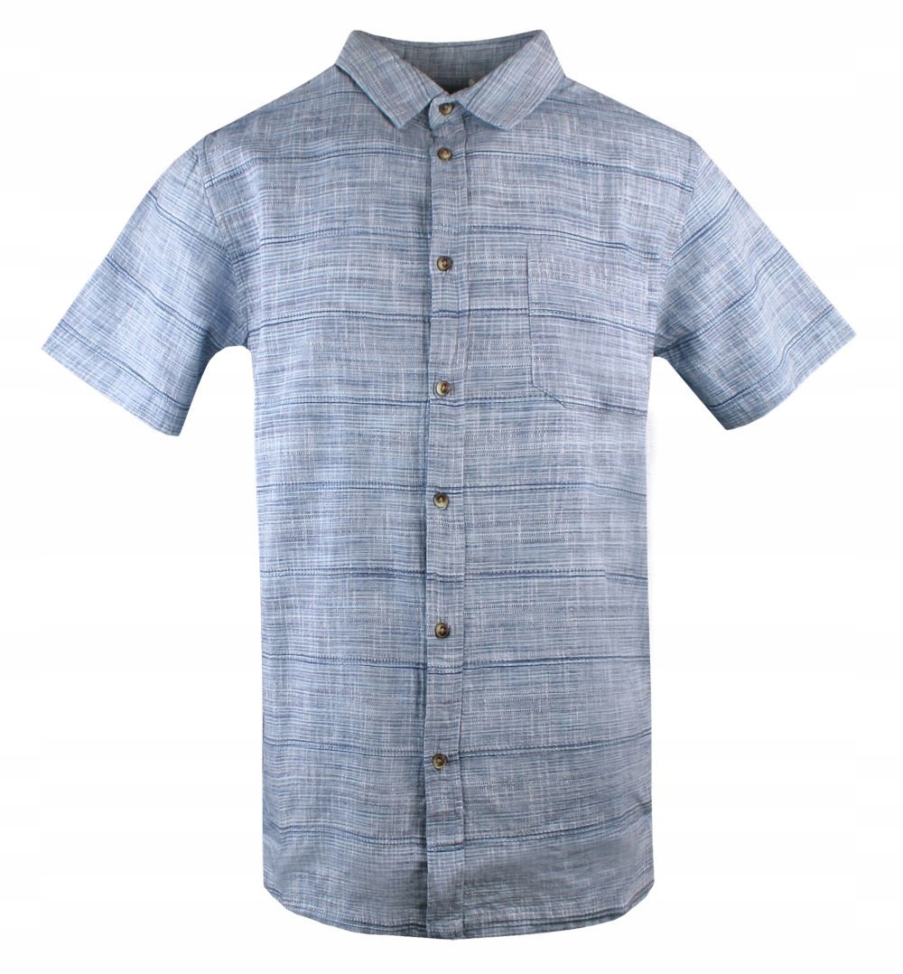 Víkendová bavlněná košile Brave Soul modrá M