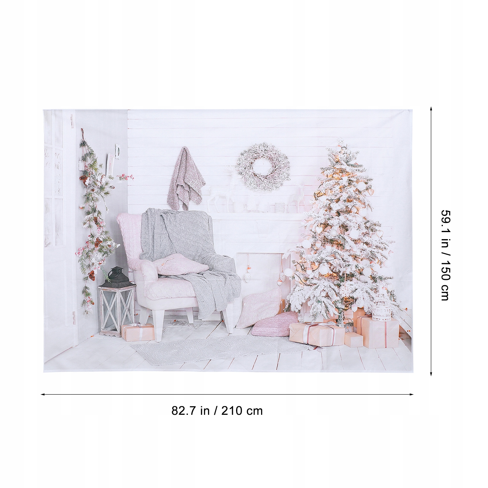 Tło świąteczne DIY Świąteczne tło ścienne Model 5175283158136936408