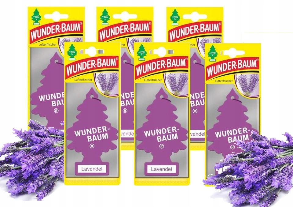WUNDER BAUM ZAPACH CHOINKA ZAPACHOWA LAWENDA