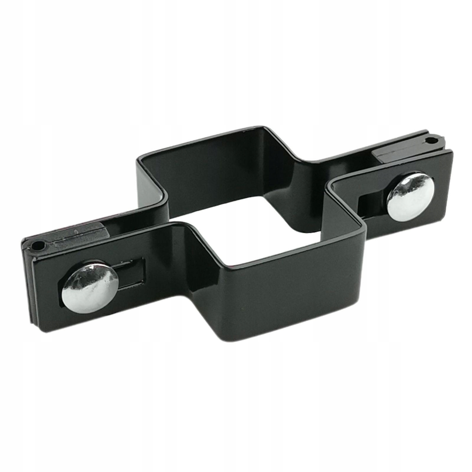 

Obejma słupka 60x40 pośrednia czarna komplet