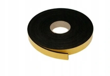 Uszczelka EPDM 8x3 samoprzylepna 20m czarna JSA