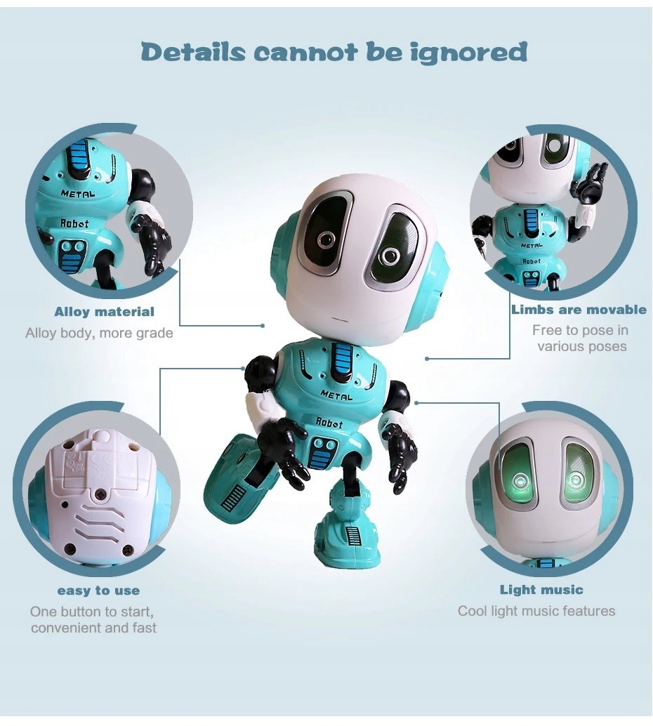 ROBOT INTERAKTYWNY MÓWI ŚWIECI Rodzaj inny