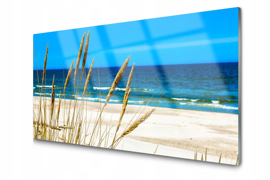 

Panel szklany dekor Ocean Plaża 140x70 + Klej