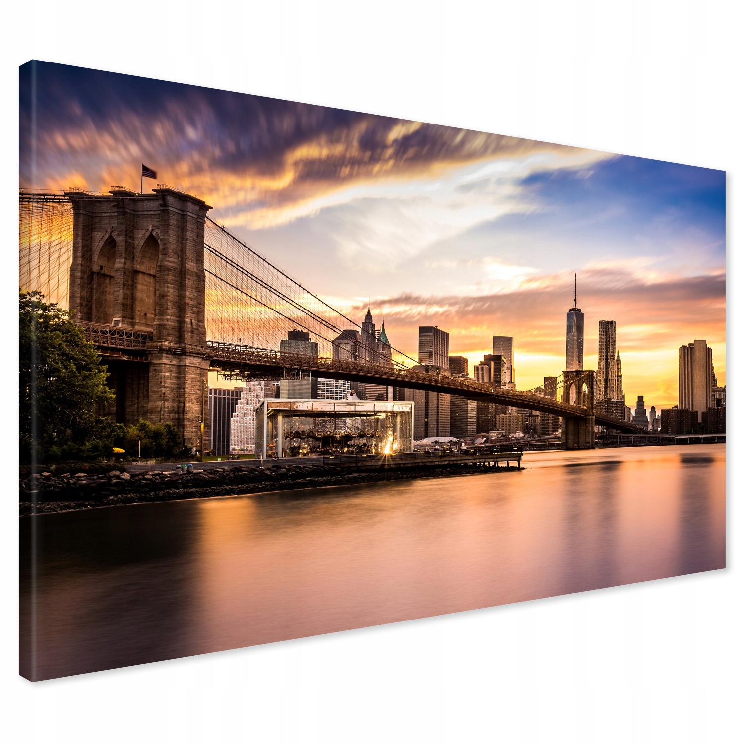 

Obraz na płótnie most Nowy Jork Manhattan 120x80