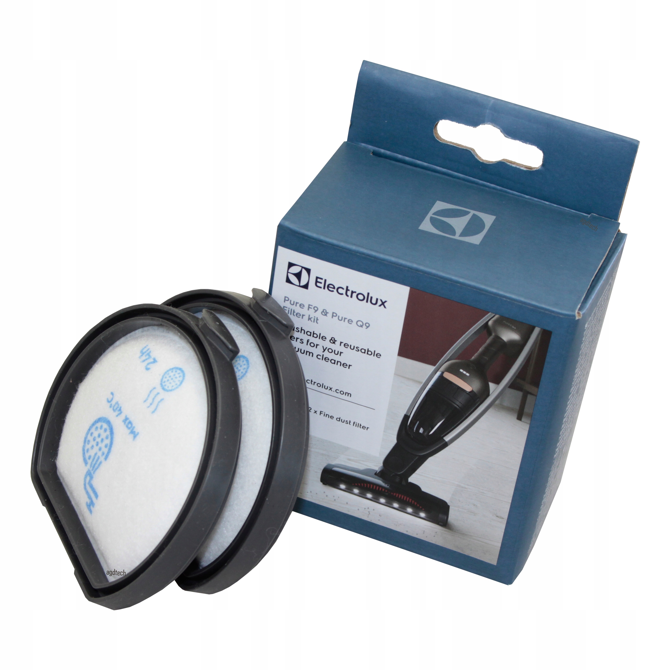 

2x Filtr odkurzacza Electrolux Pure Q9 EF167