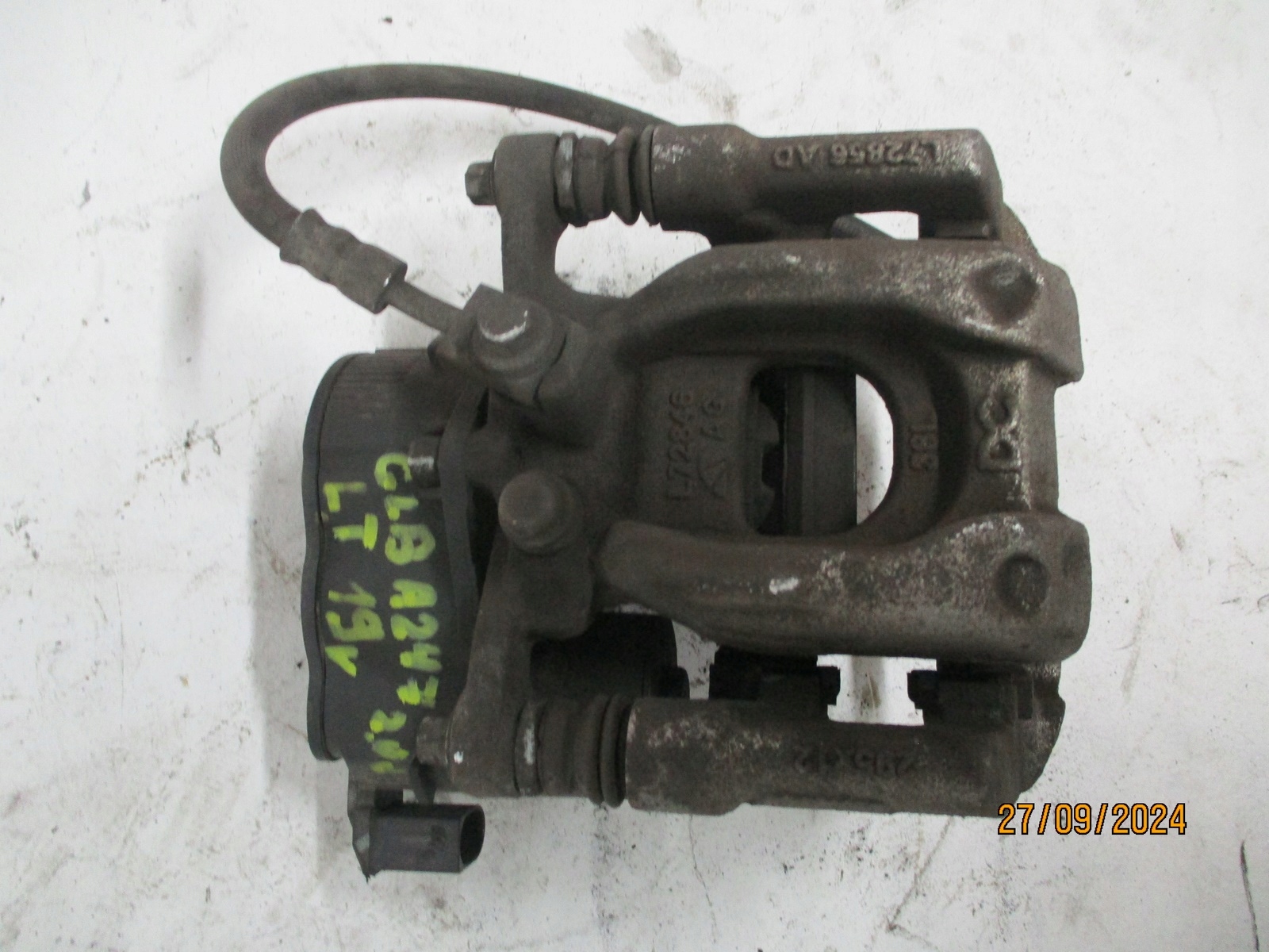 caliper rear part MERCEDES GLB 247 right left
