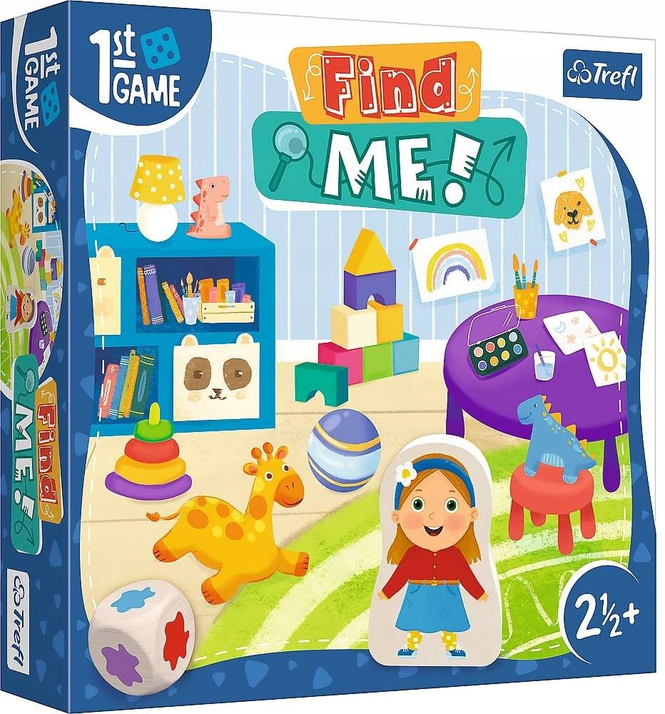 TREFL MOJA PIERWSZA GRA PLANSZOWA FIND ME 02345