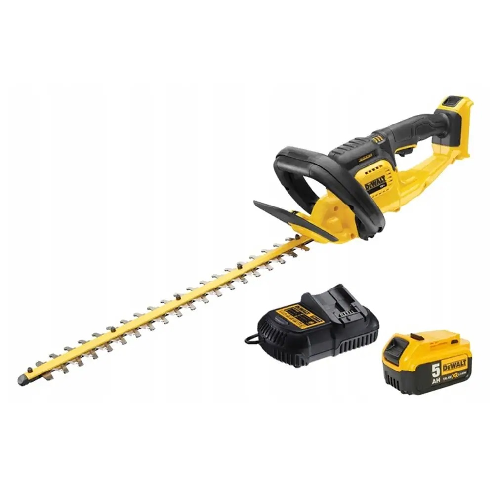 Akumulátorové nožnice na živý plot 55 cm DeWalt DCM563P1 na batérie 18V 5AH