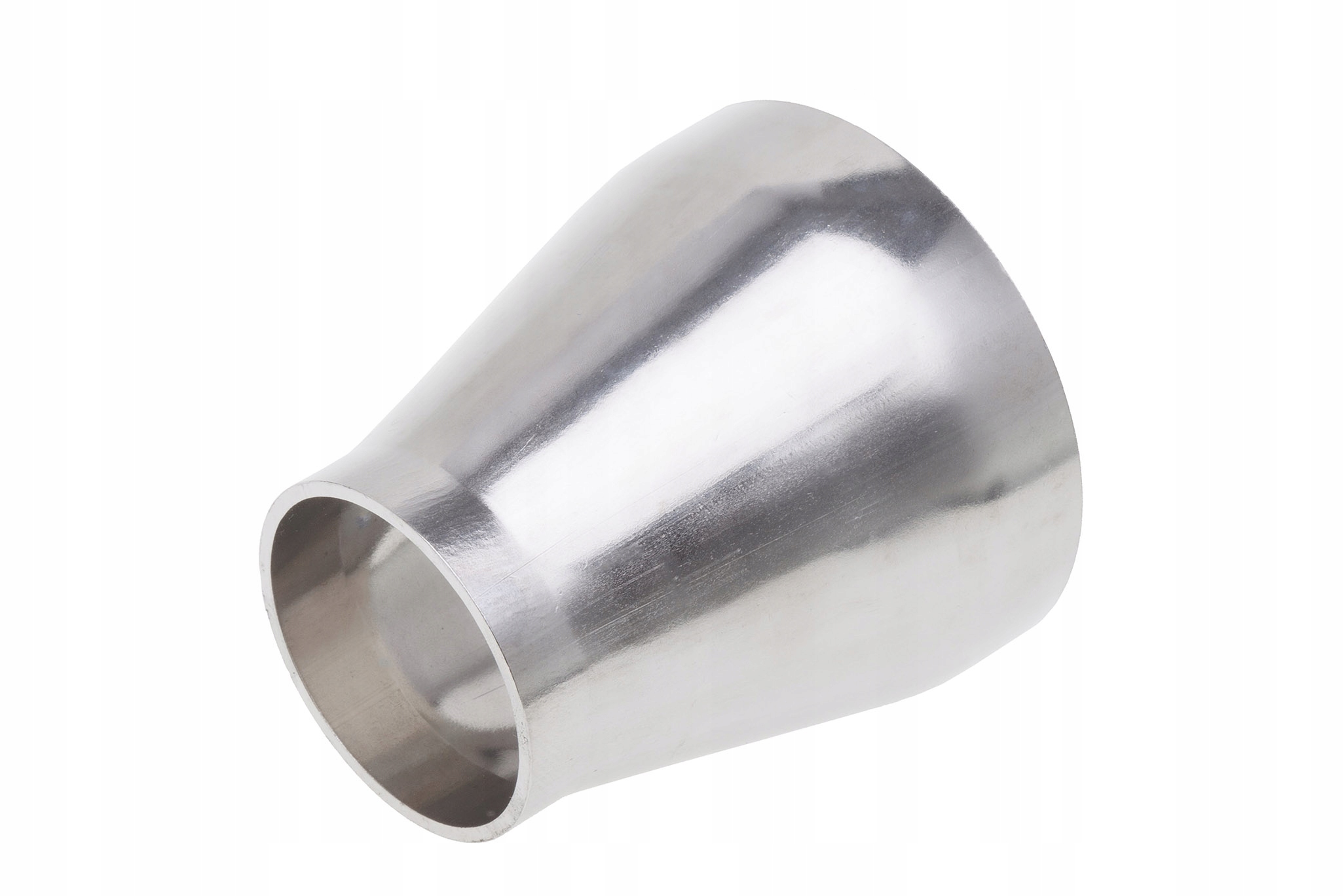 Redukcja nierdzewna zwężka stożkowa INOX fi 76,1/48,3x1,5 mm | L= 80mm