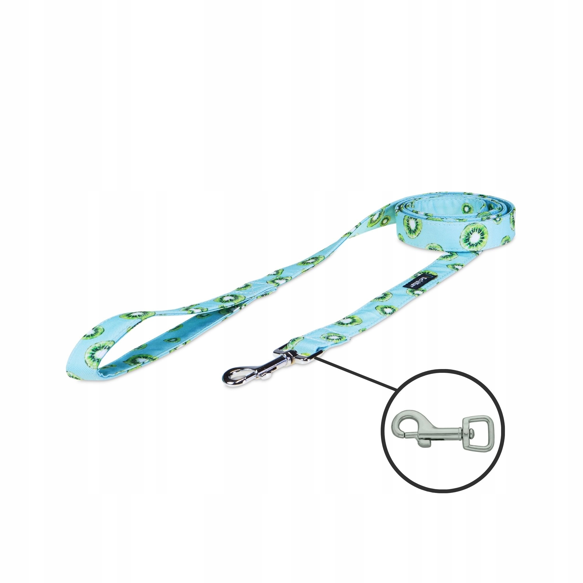 Levně Vodítko pro malého psa kiwi mátové 150 cm 15 mm Xxs Xs