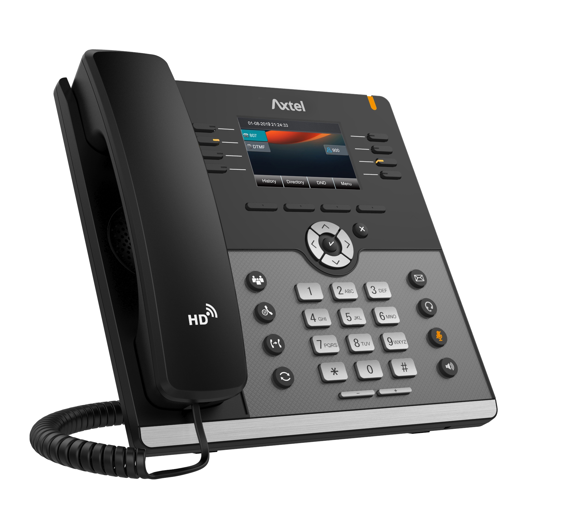 Telefon przewodowy Ip Axtel AX-500W (AX-500W), telefon stacjonarny dla firm