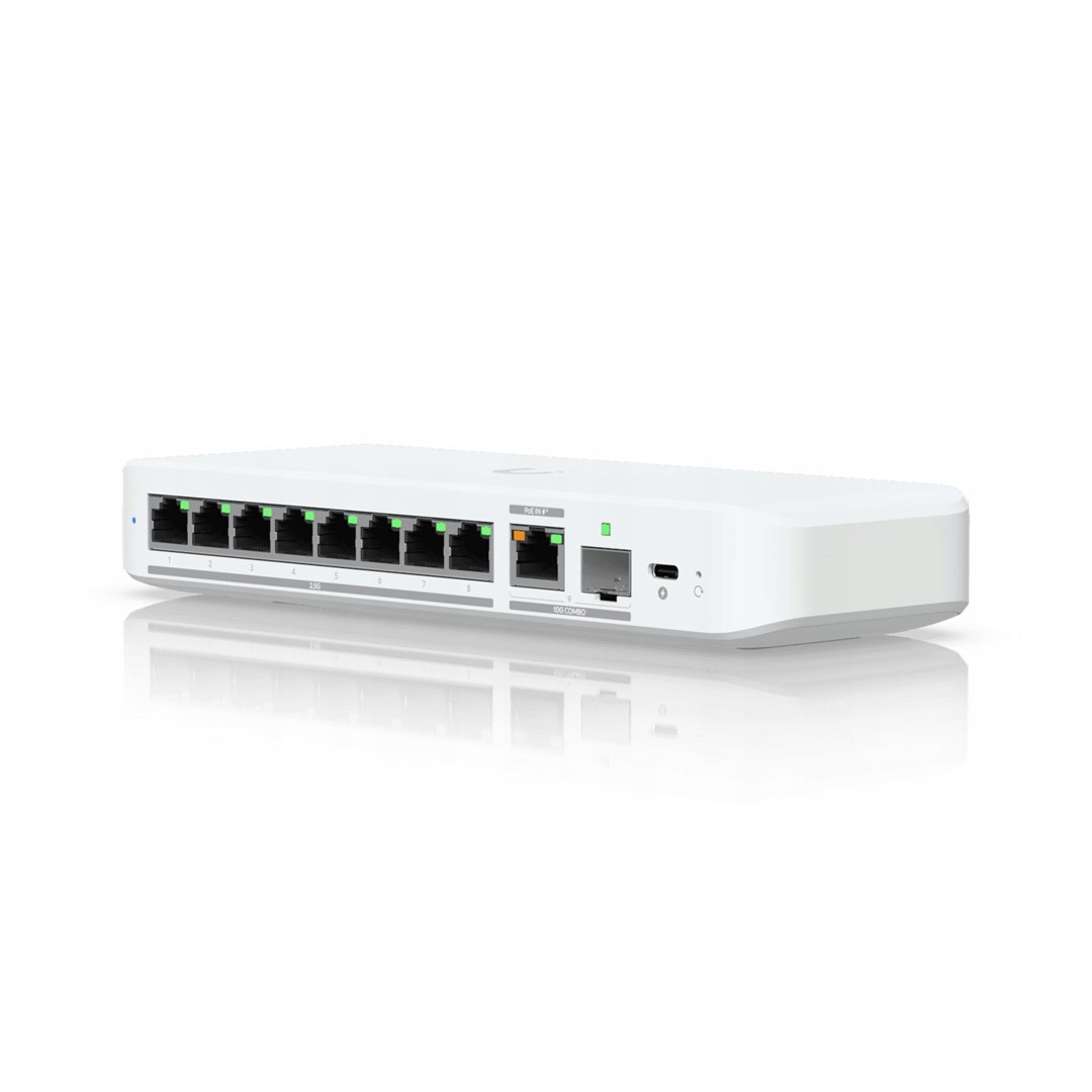 Switch Ubiquiti USW-Flex-2.5G-8, 9-portový riadený