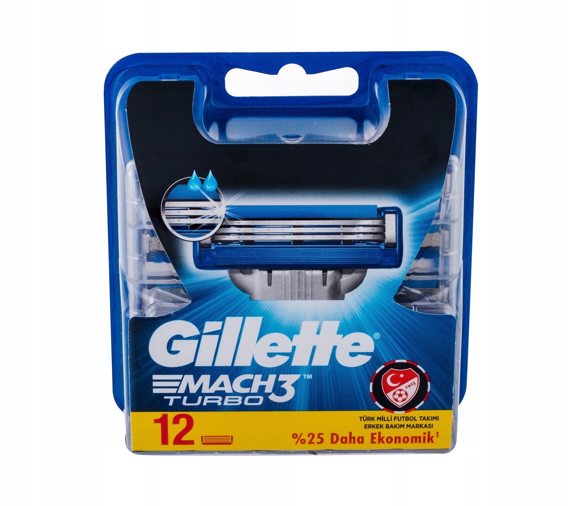 Gillette Mach3 Turbo náplň do strojku 12 ks