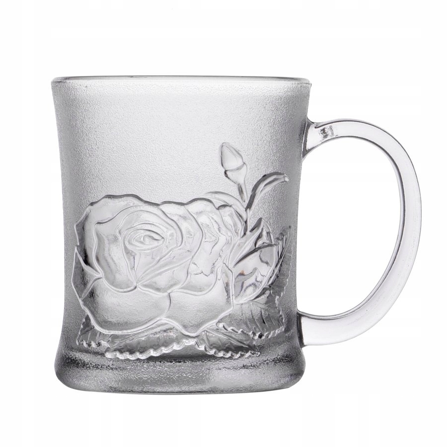 

Kubek szklany do kawy i herbaty Tadar Róża 280 ml