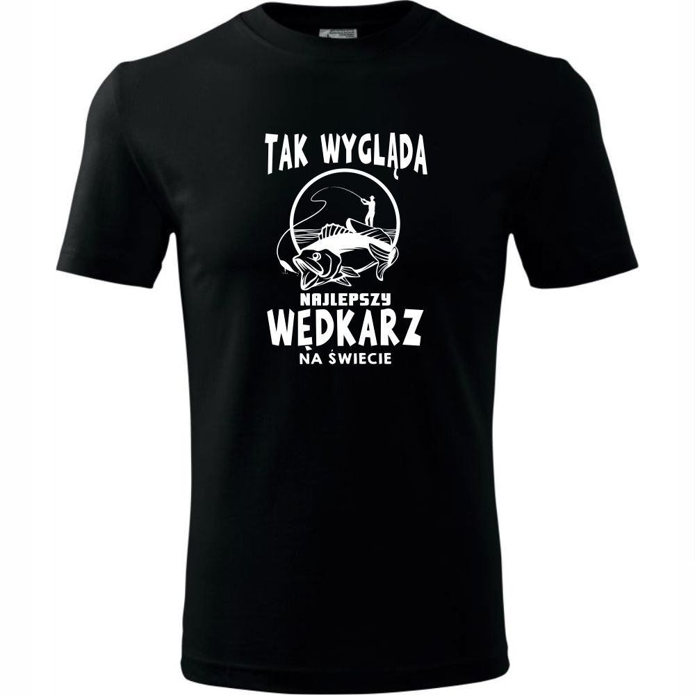 

Męska Koszulka Wędkowanie Na Ryby Rożne
