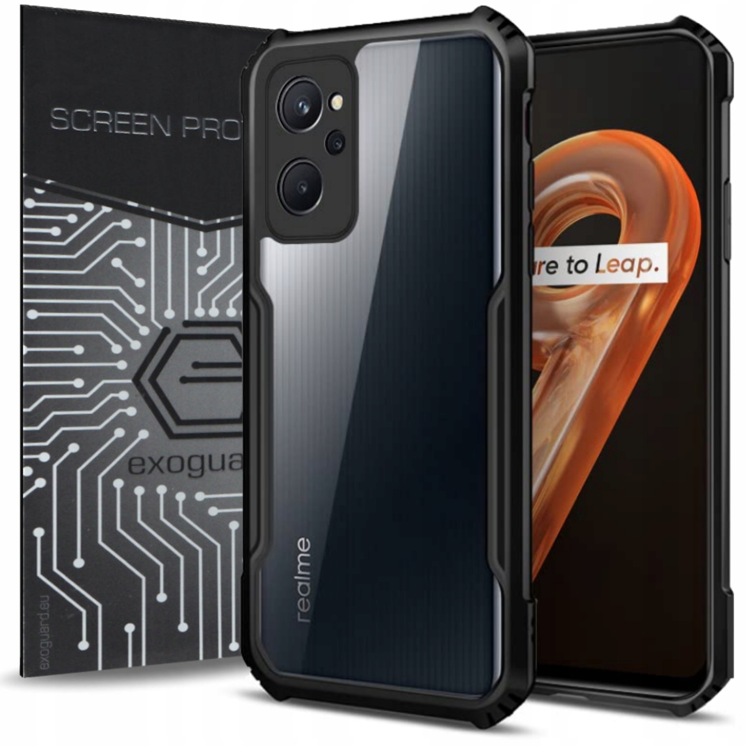 

Etui Pancerne+szkło do Oppo A96 (4G) Realme 9i