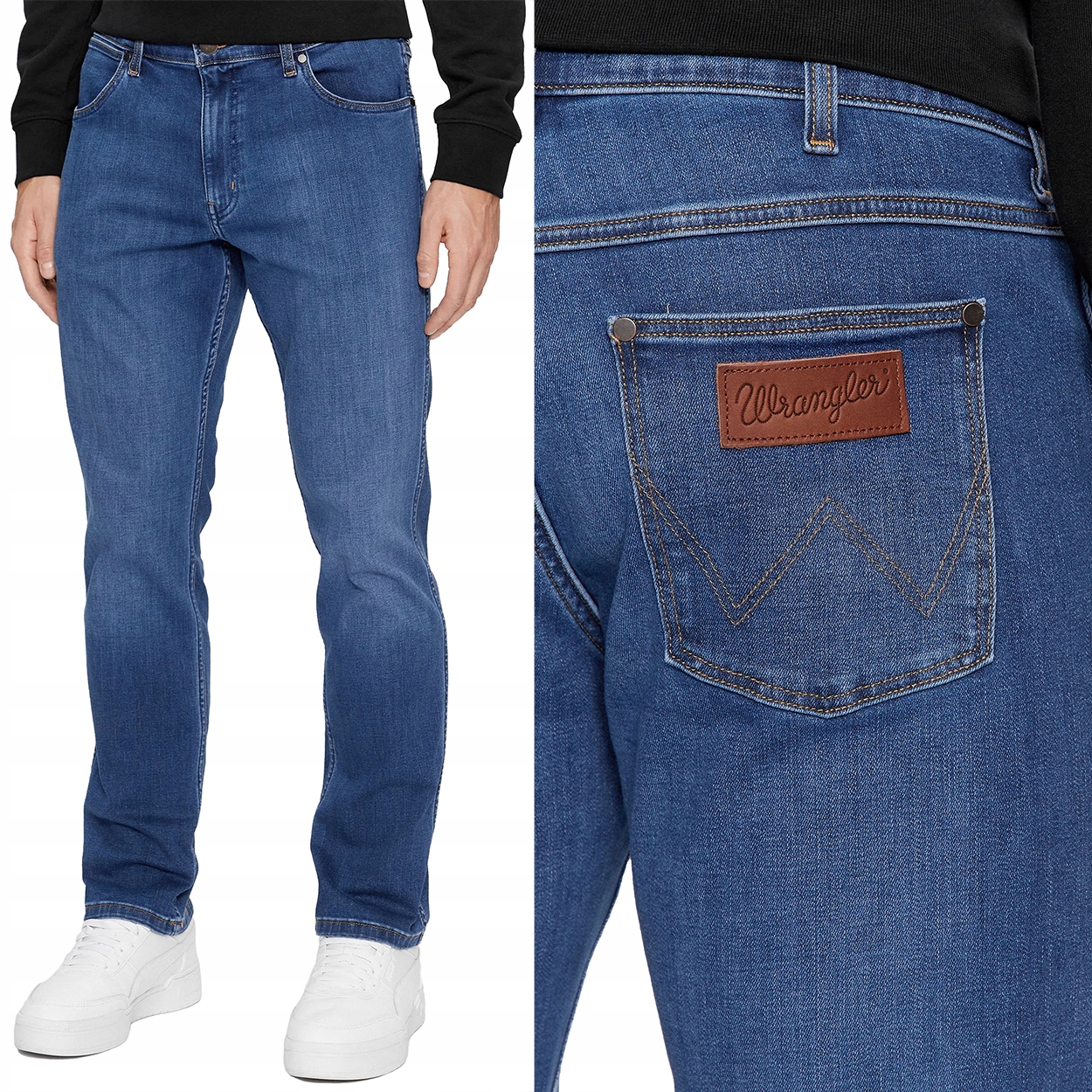 Wrangler Greensboro Orion Epic Soft Džíny měkké džínové kalhoty W31 L34