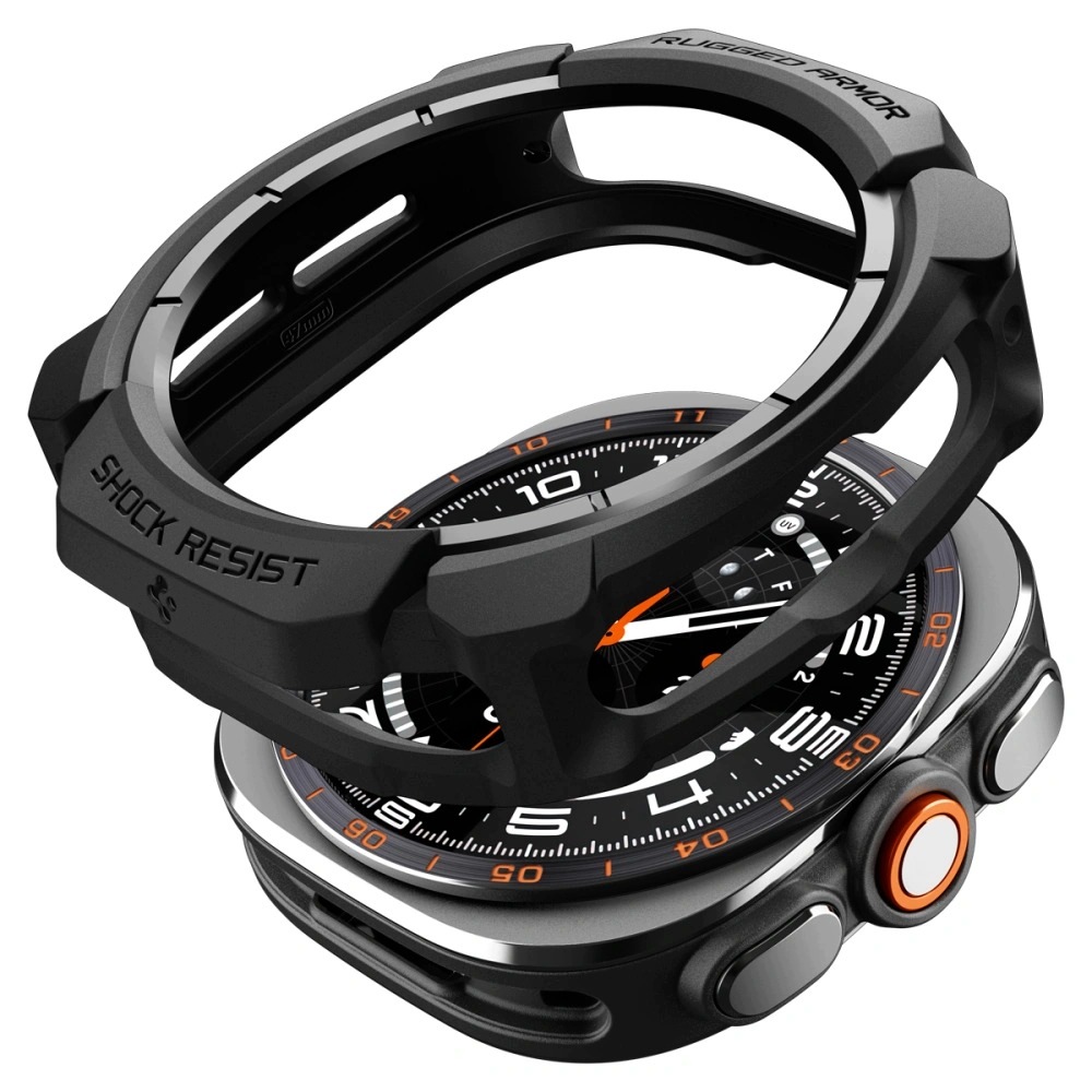 Etui Spigen Rugged Armor do Samsung Galaxy Watch Ultra 2 2026 (47mm) Czarny