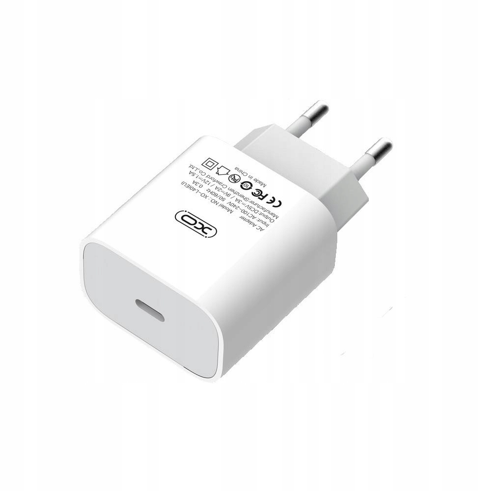 

Ładowarka sieciowa Pd 18W 1x Usb-c biała