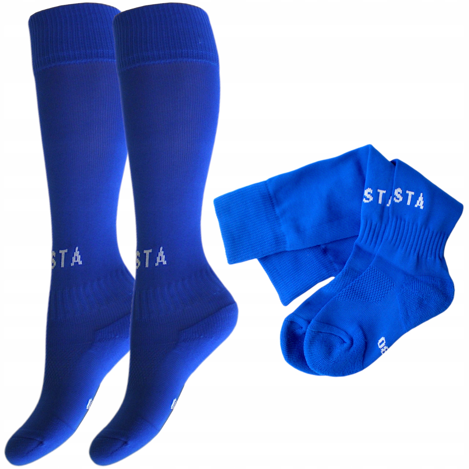 

Skarpety getry piłkarskie Kipsta granatowe r 35/38