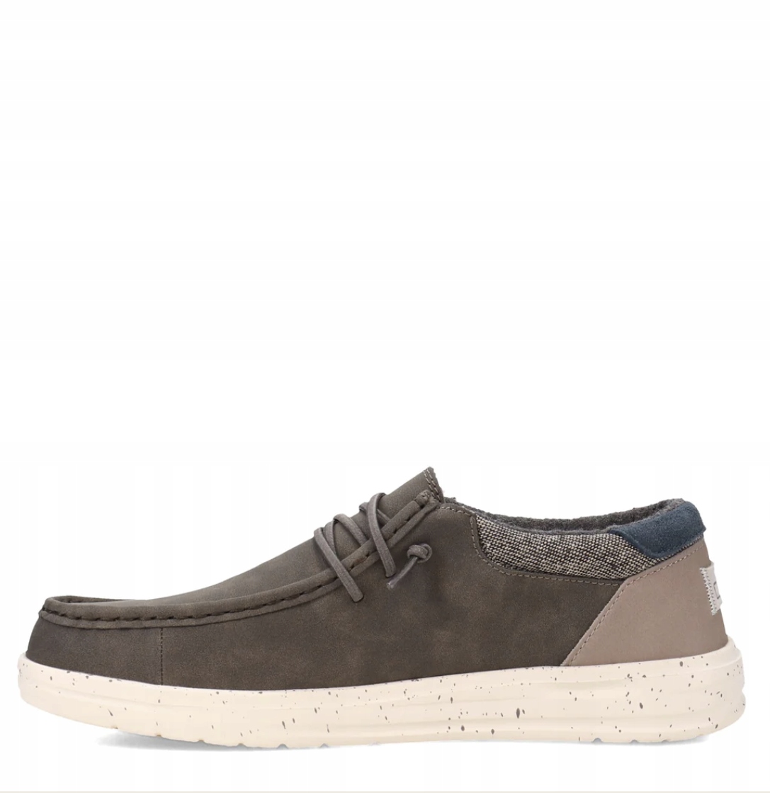 Męskie mokasyny Hey Dude Paul- Dark Grey- 41