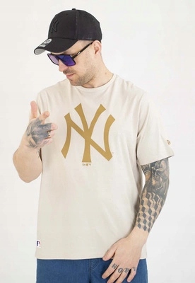 Tričko New Era Mlb 60590460 béžové