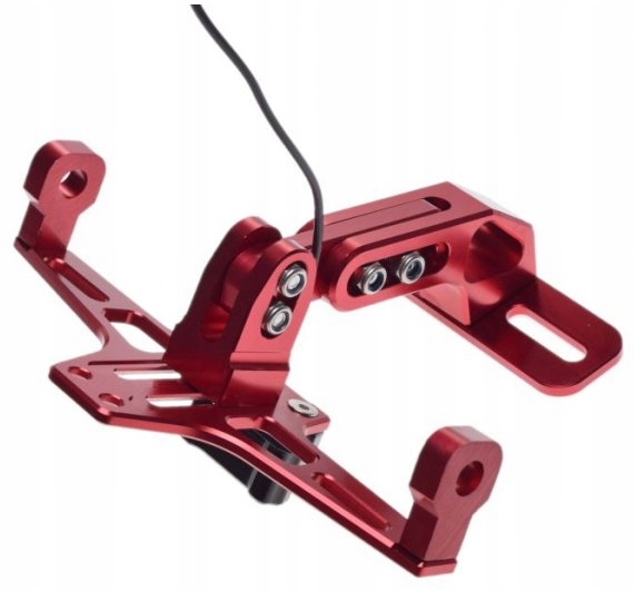 CZERWONY UCHWYT TABLICY CNC PODŚWIETLENIE LED Producent inny