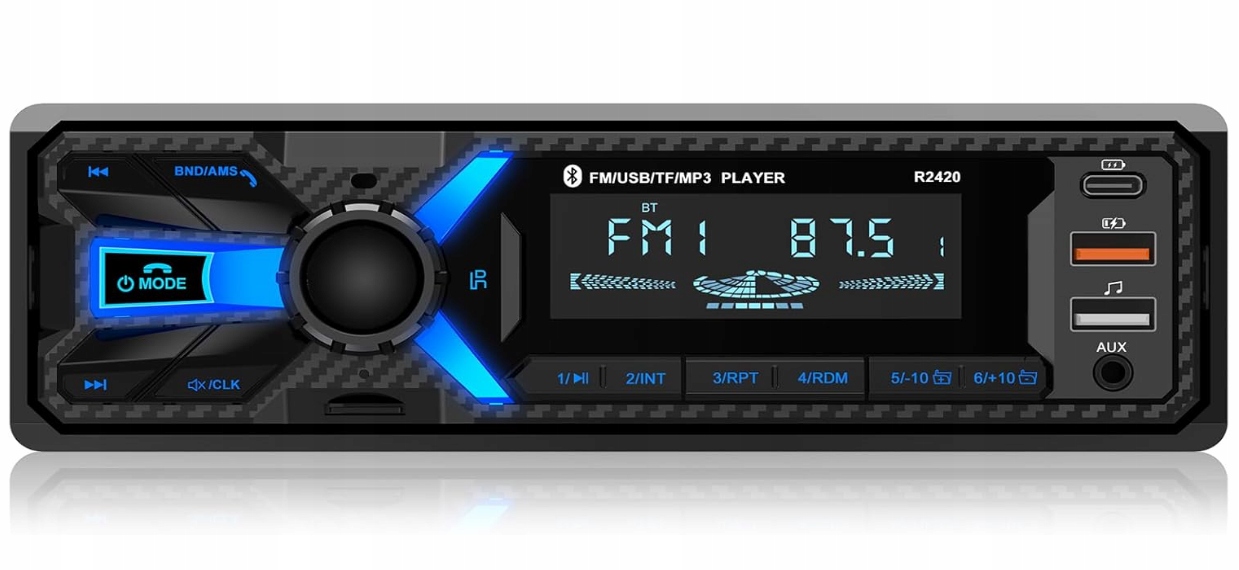 Autorádio Wistrue R-2420 1DIN Univerzální