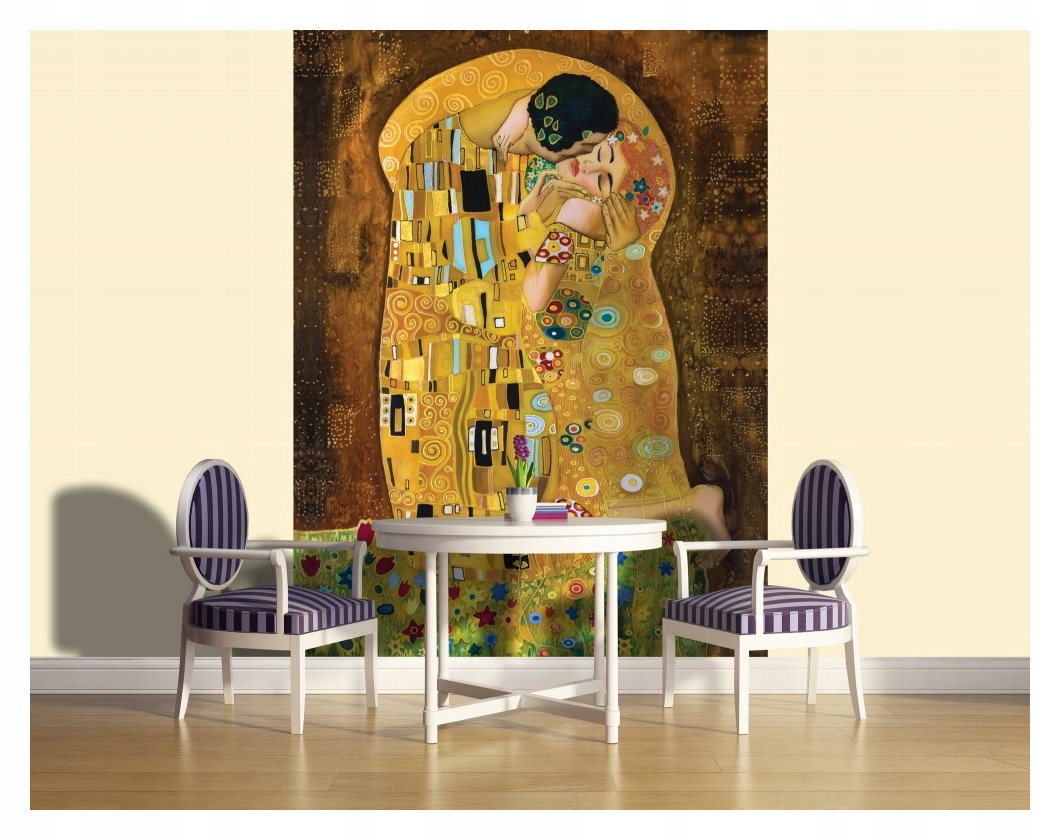 Fototapeta Zlatý bozk kvetov vinylová 184x254 lepidlo