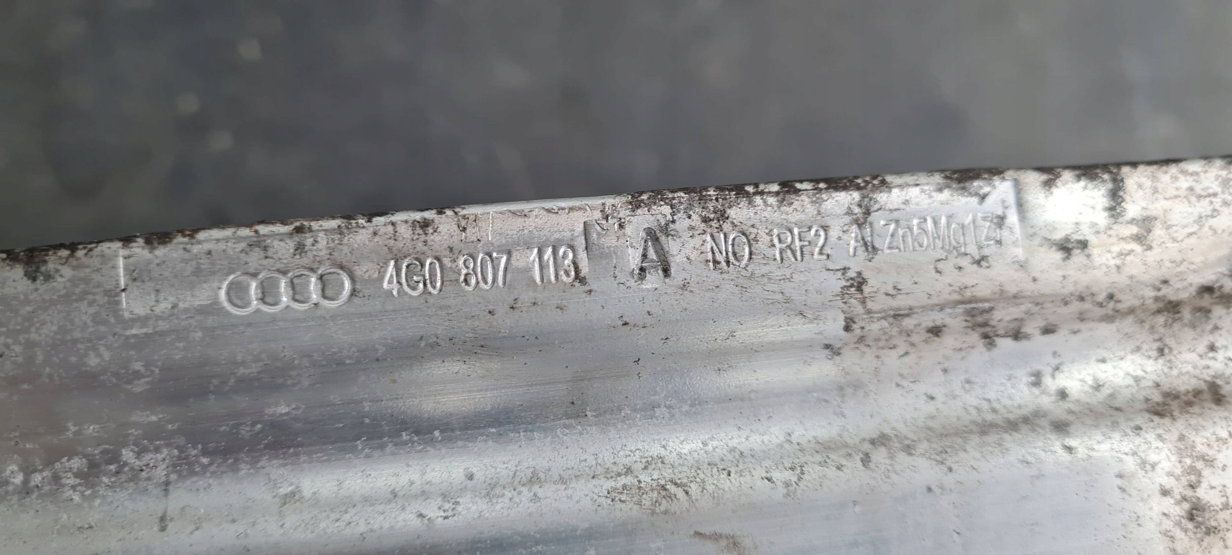 A7 4G bumper support front tip left right 2X 4G0807113A A6 C7 4G