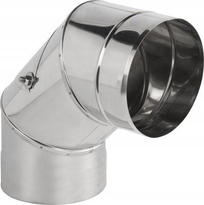 Koleno žáruvzdorné komínové fi 150 1,0mm 90st revize