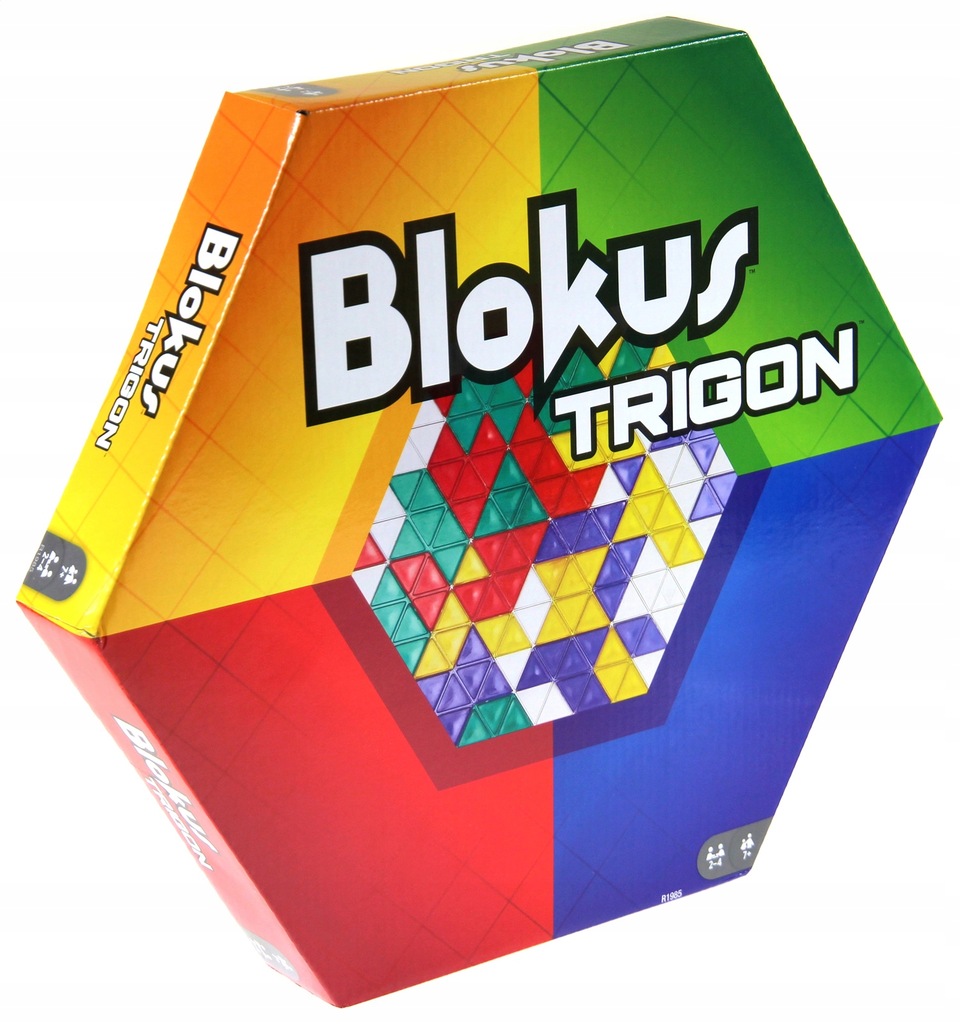 Blokus Trigon Gra rodzinna logiczna Mattel