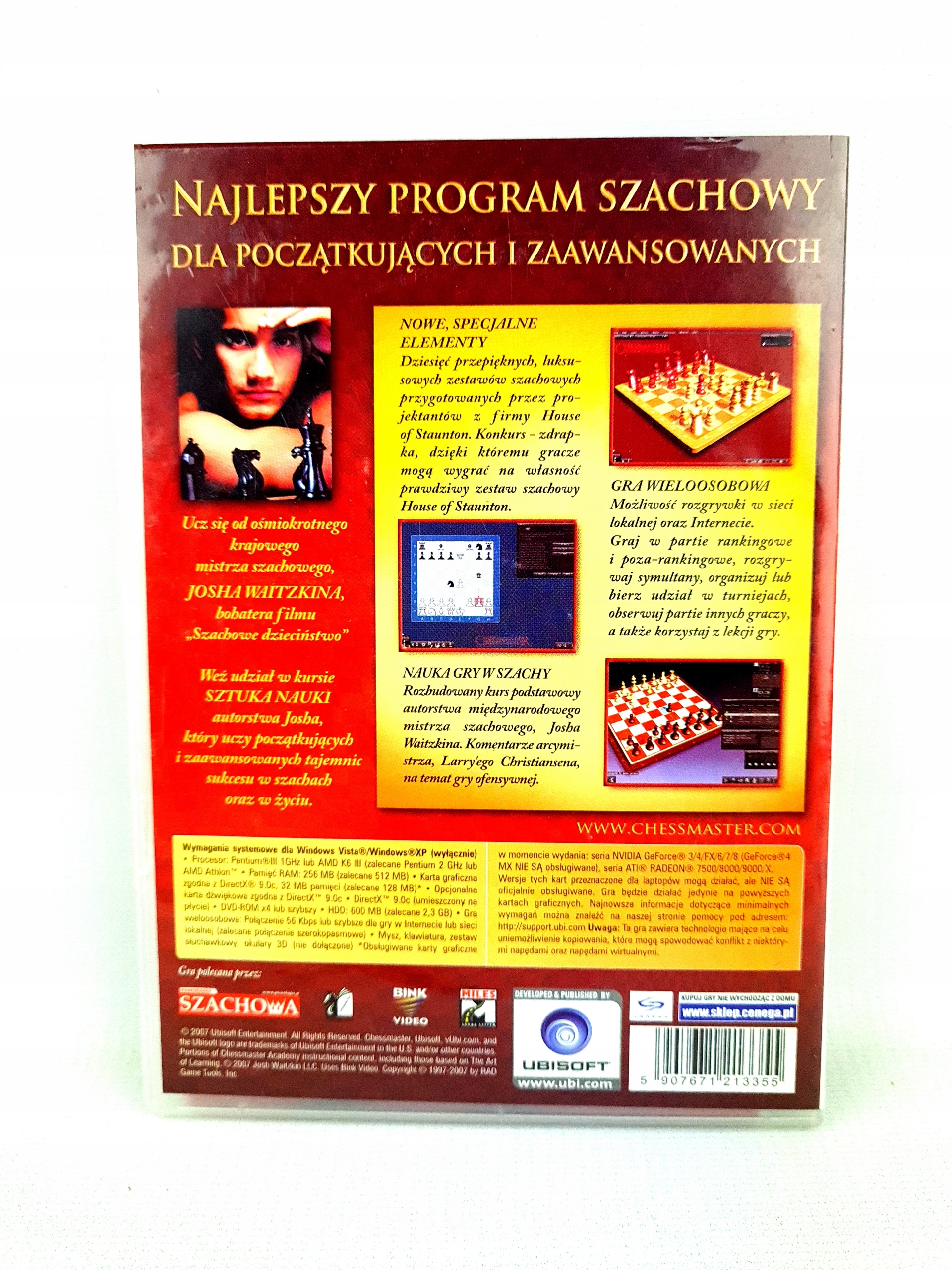 CHESSMASTER GRANDMASTER EDITION SZACHY PC PL Tematyka logiczne