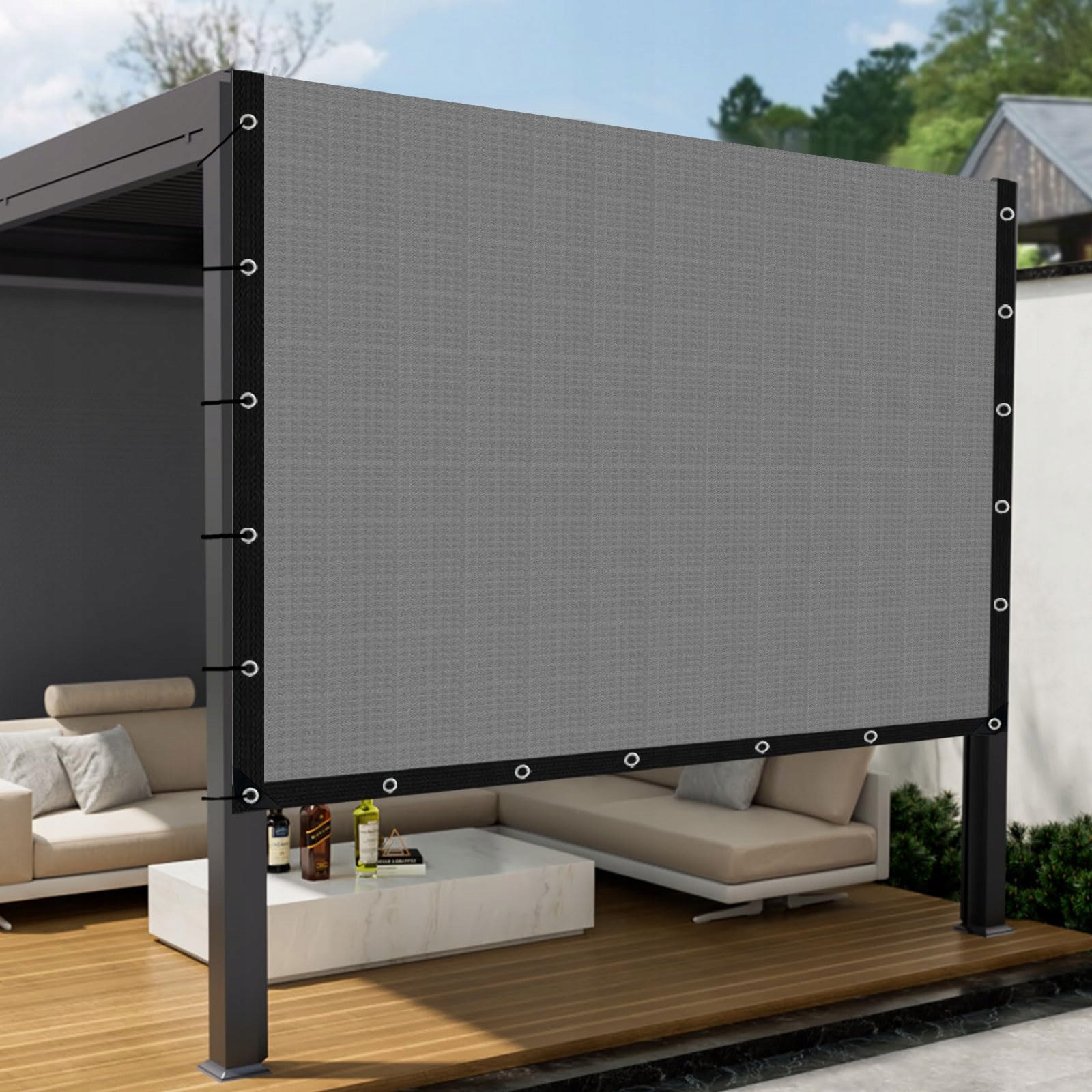 Stínící síť Garden85 Model 85 zelená lehká propouští vzduch