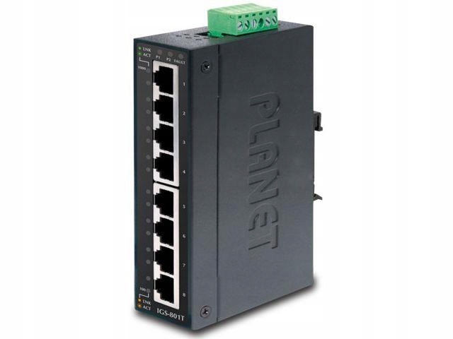 Switch prepínač Planet IGS-801T s 8 portami
