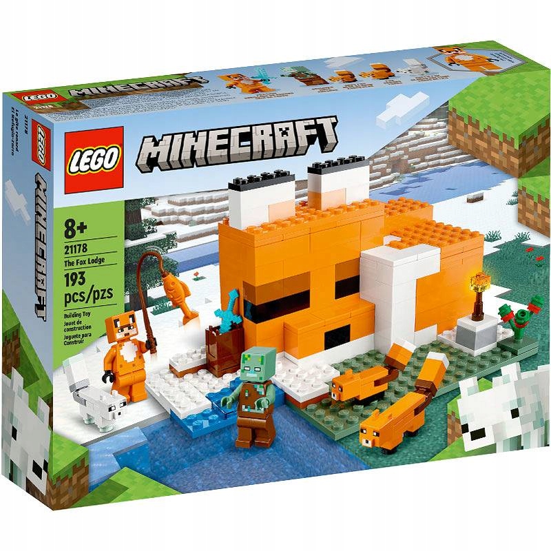 

Lego Minecraft Siedlisko lisów 21178 Lis zombie
