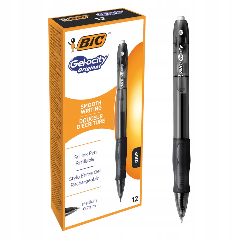 

Bic Gel-ocity Original Długopis Żelowy Czarny X12
