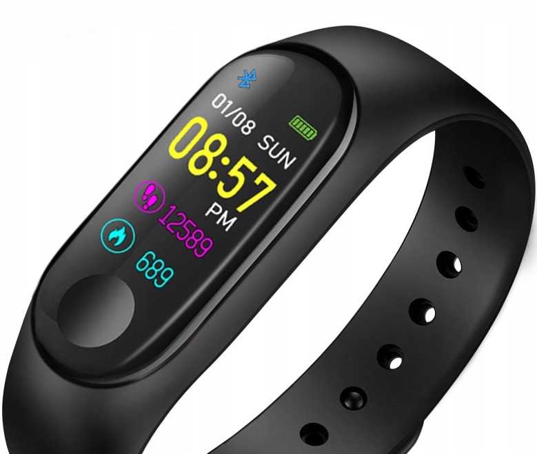 

Smartband Opaska Sportowa Fit Smartwatch Pulsometr
