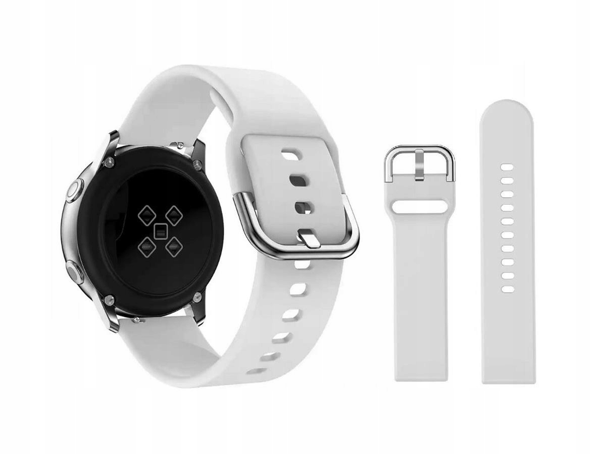 

Pasek Do Galaxy Watch 42mm Active 2/3 20mm biały