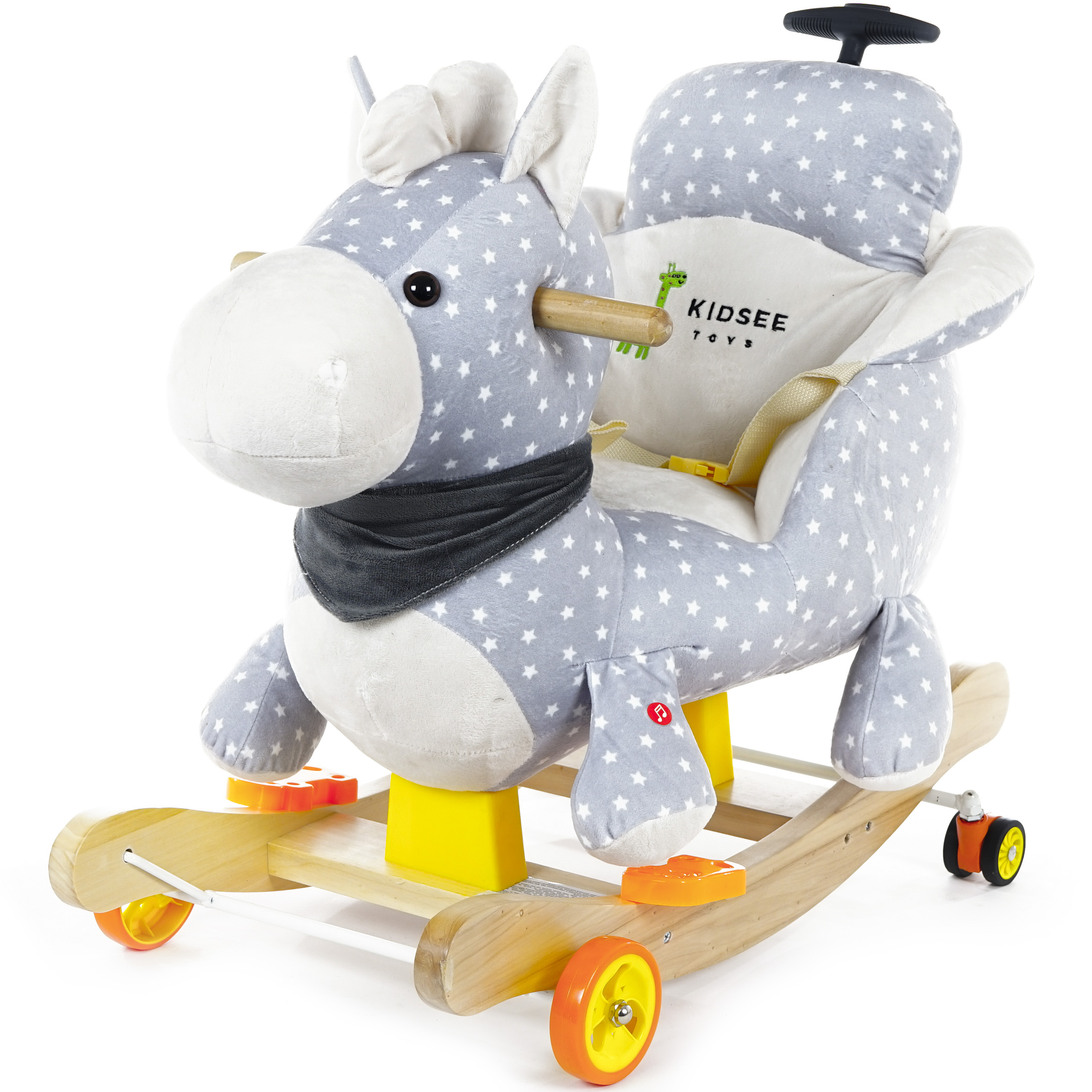 BUJAK JEŹDZIK PCHACZ KONIK NA BIEGUNACH 3w1 Z RĄCZKĄ KOŁA 360MÓWI PO POLSKU Rodzaj bujaki