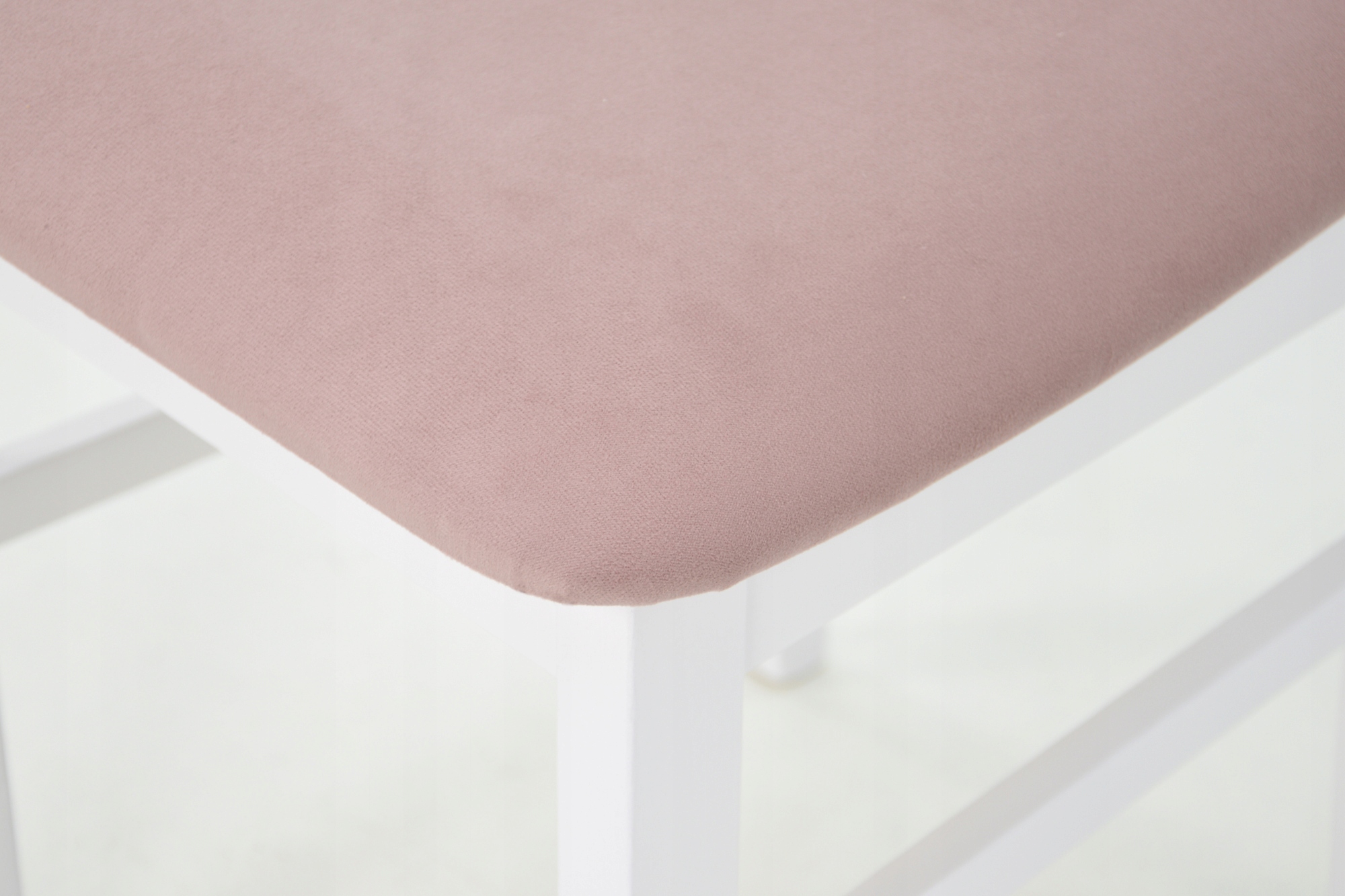 Stół rozkładany do salonu + 2 krzesła MAŁY ZESTAW Kolor korpusu krzesła biały