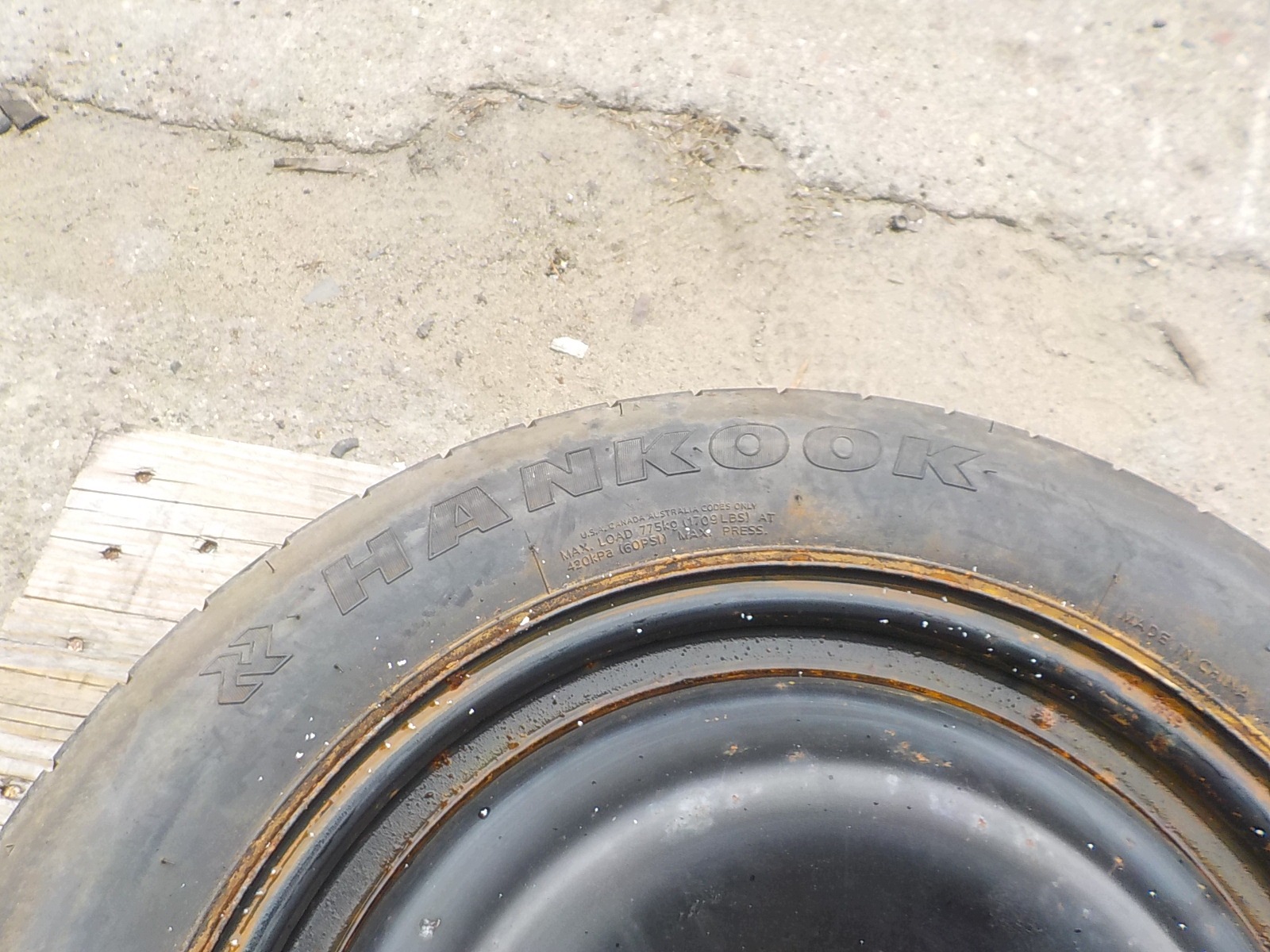 FORD FOCUS II C-MAX MONDEO Roue de secours R16 5x108