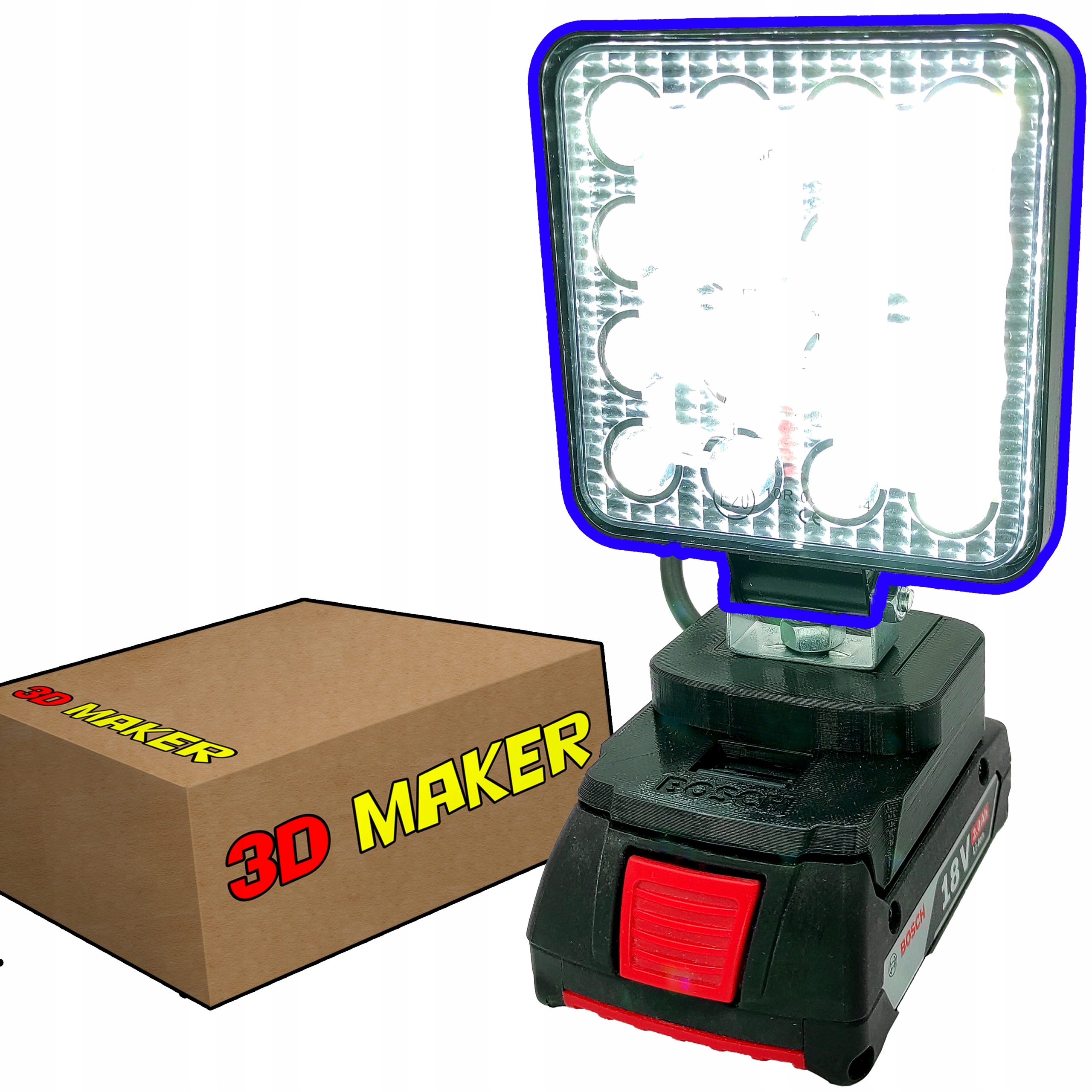 

Lampa Halogen Latarka Bosch 18V