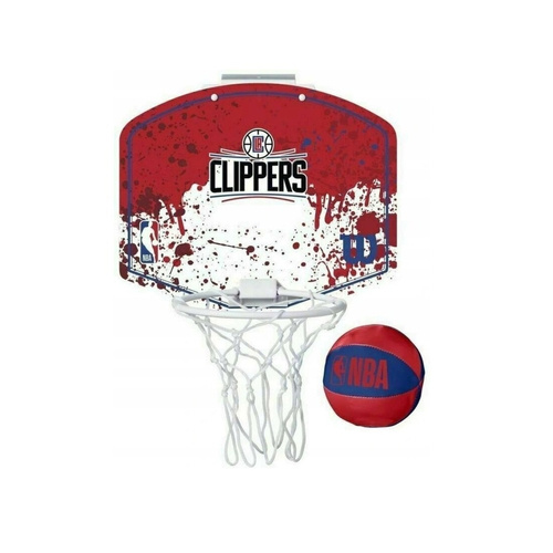 Mini tablica do kosza Wilson Mini Hoop Los Angeles Clippers WTBA1302LAC